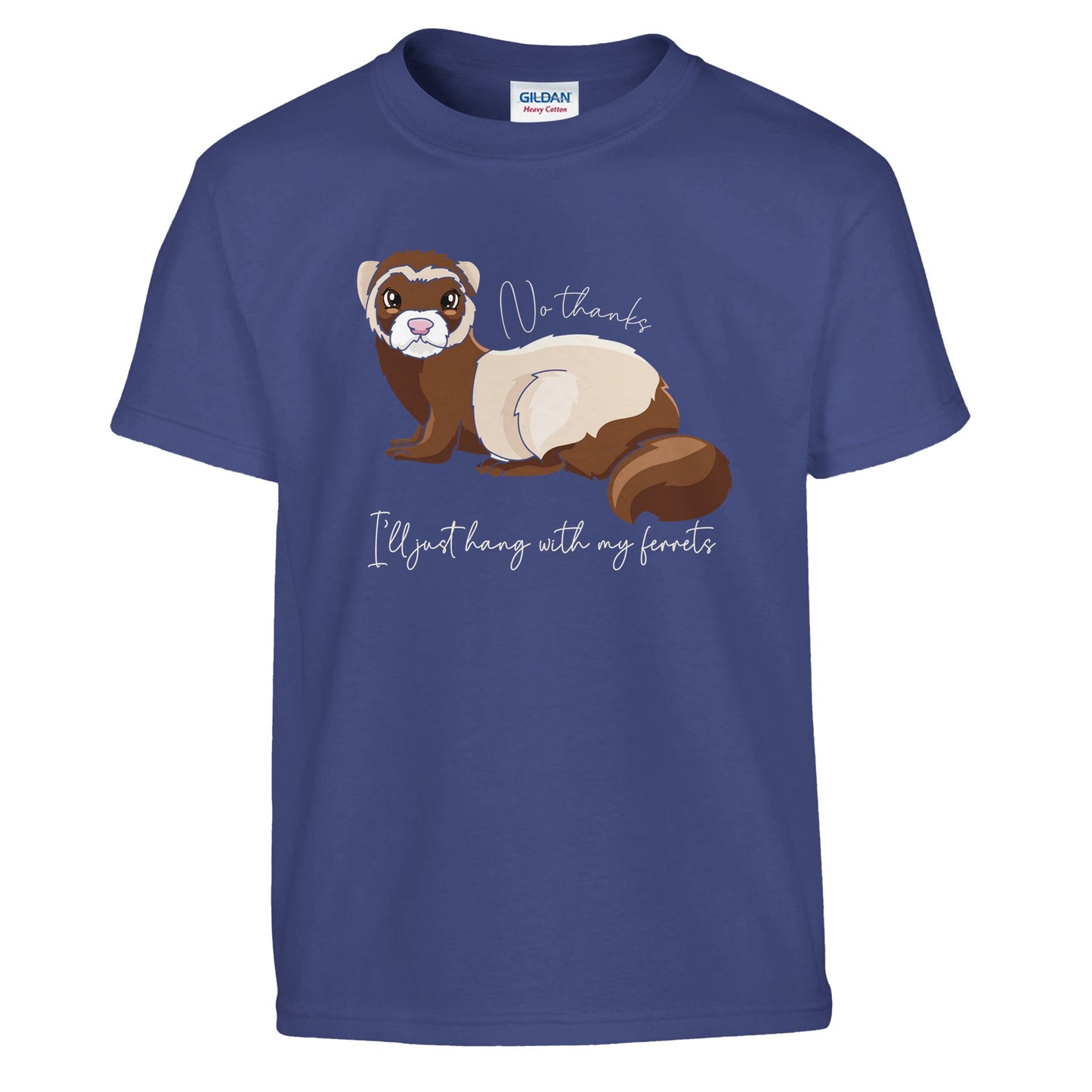 Rather Hang With Ferrets Kids T-shirt