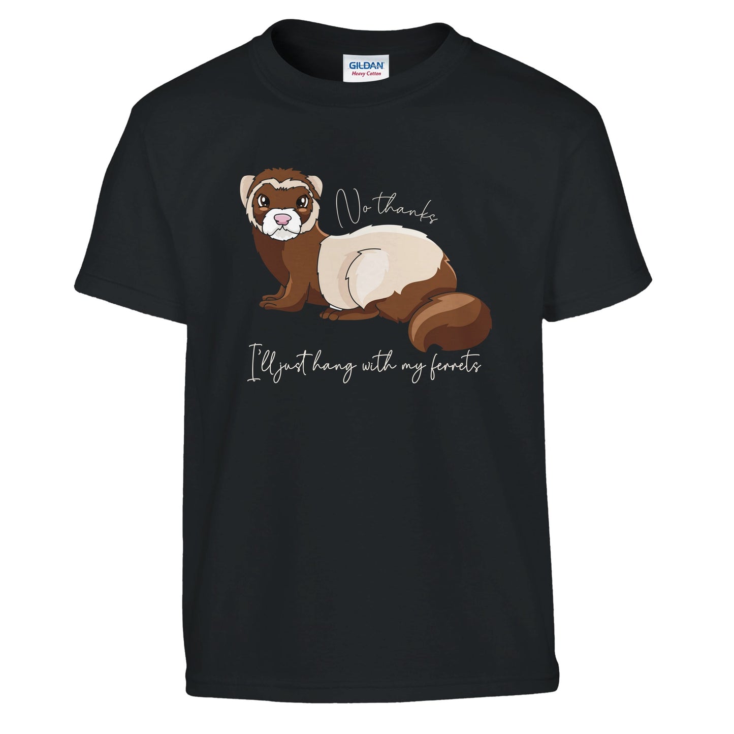 Rather Hang With Ferrets Kids T-shirt