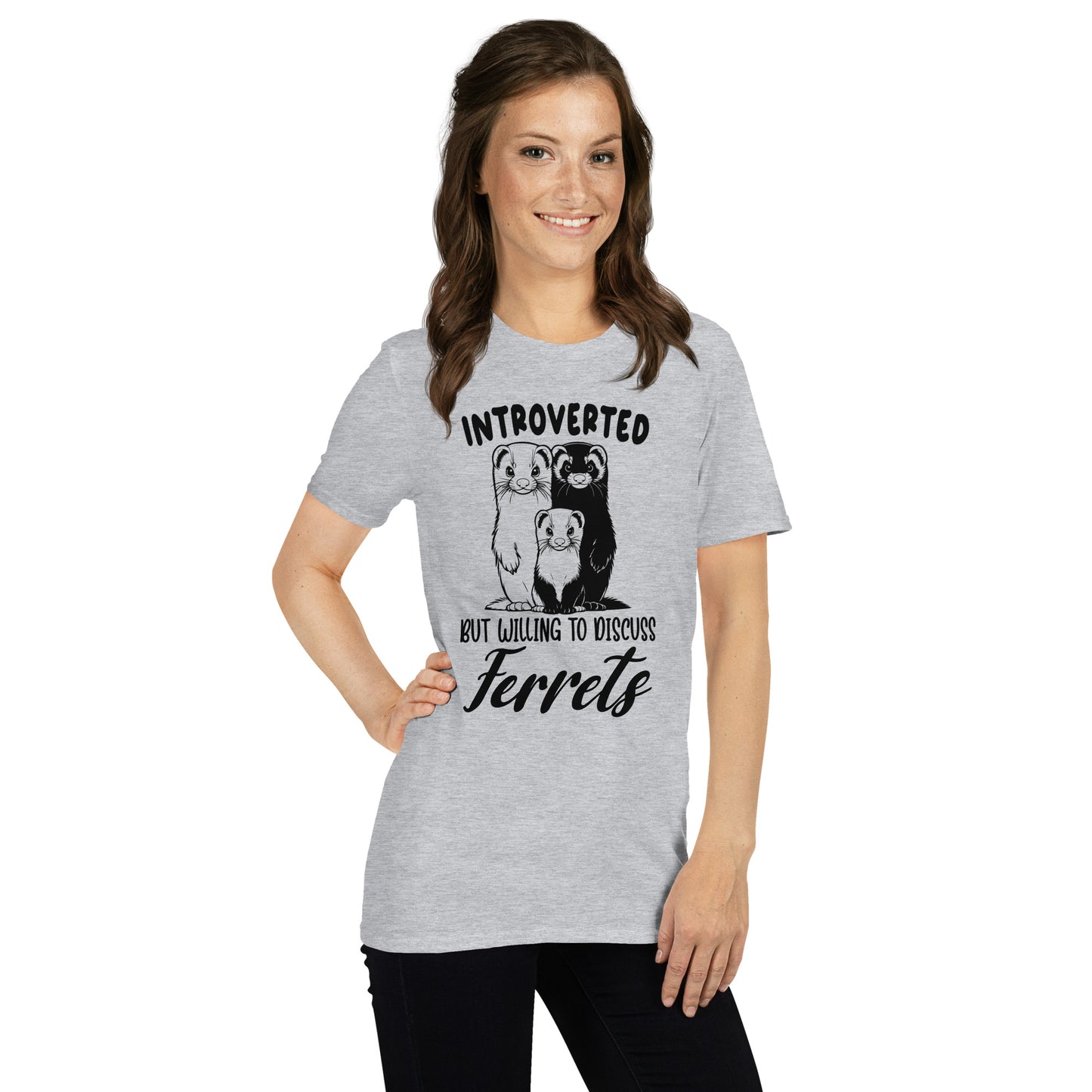 Ferret Introverted Unisex T-Shirt