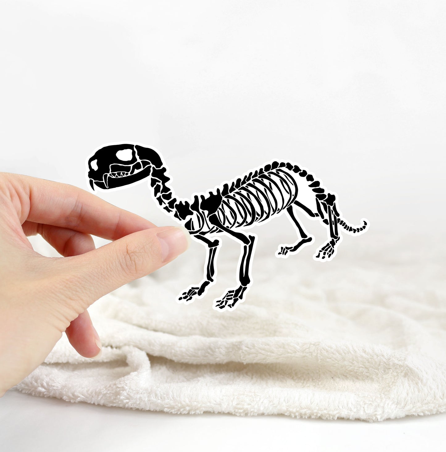 Ferret Skeleton Stickers