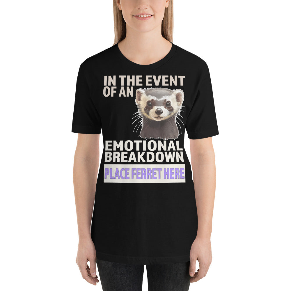 Place Ferret Here Unisex T-Shirt