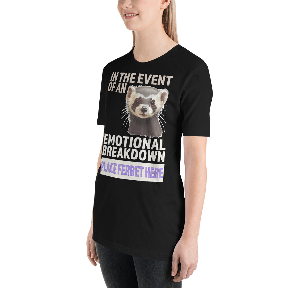 Place Ferret Here Unisex T-Shirt
