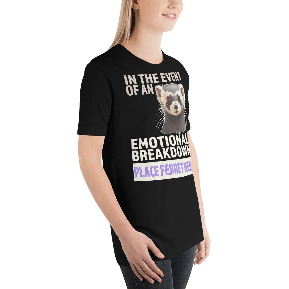 Place Ferret Here Unisex T-Shirt