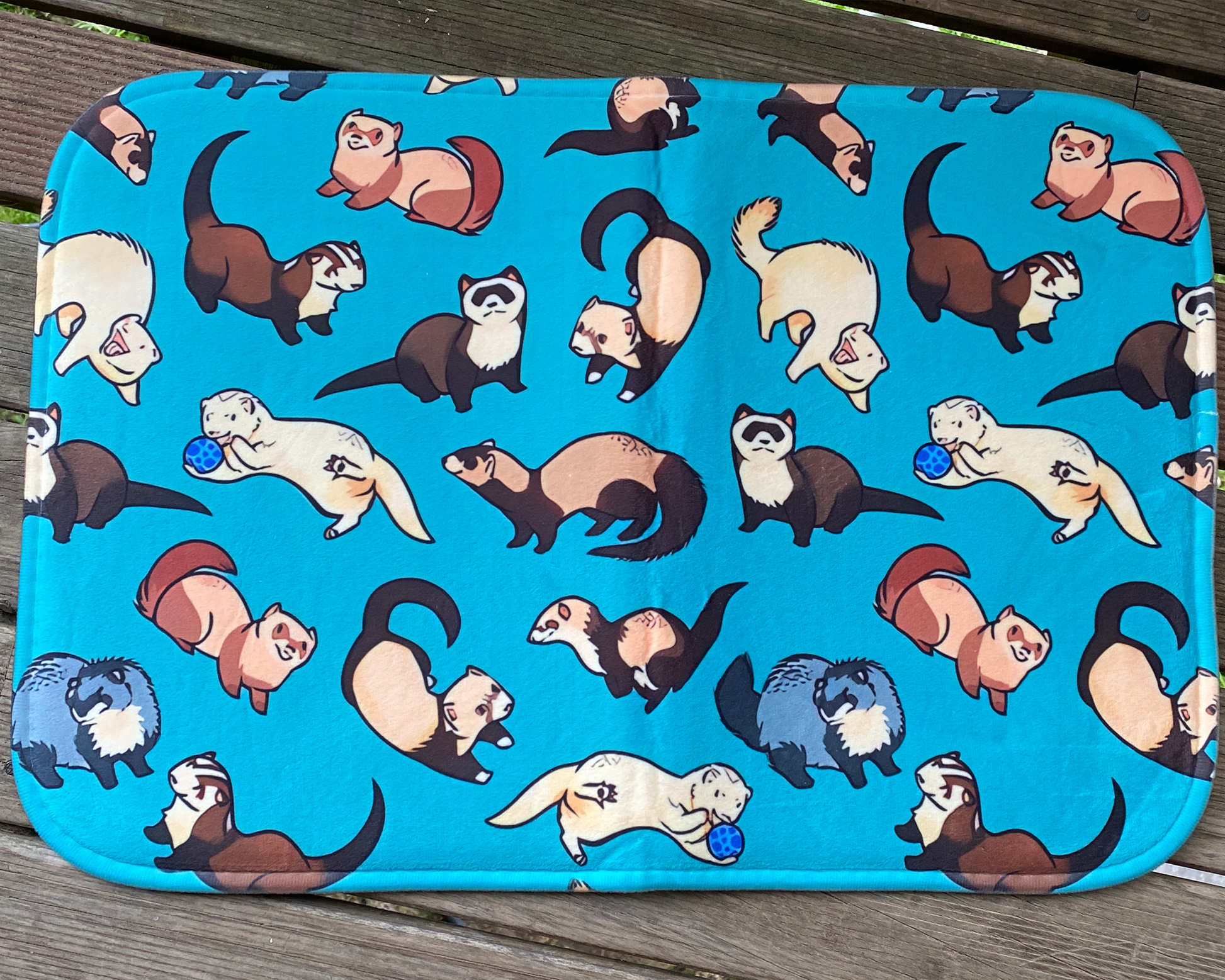 Ferret Print Soft Mat