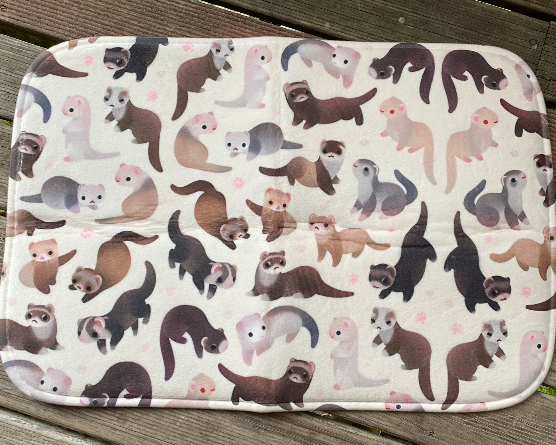 Ferret Print Soft Mat