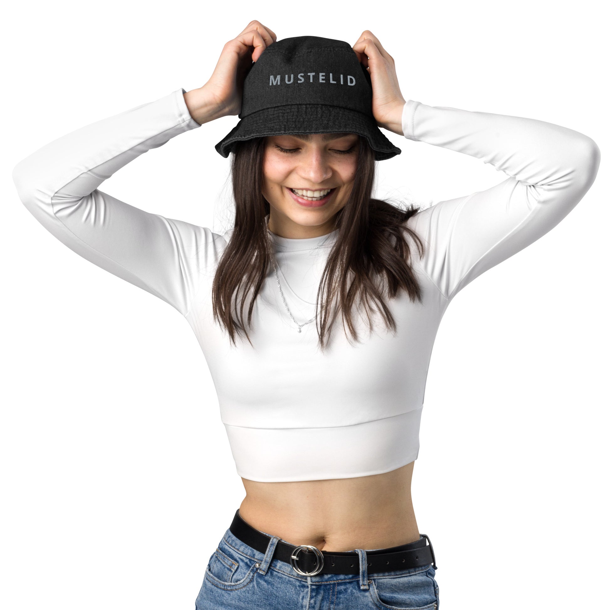 Mustelid Denim Bucket Hat