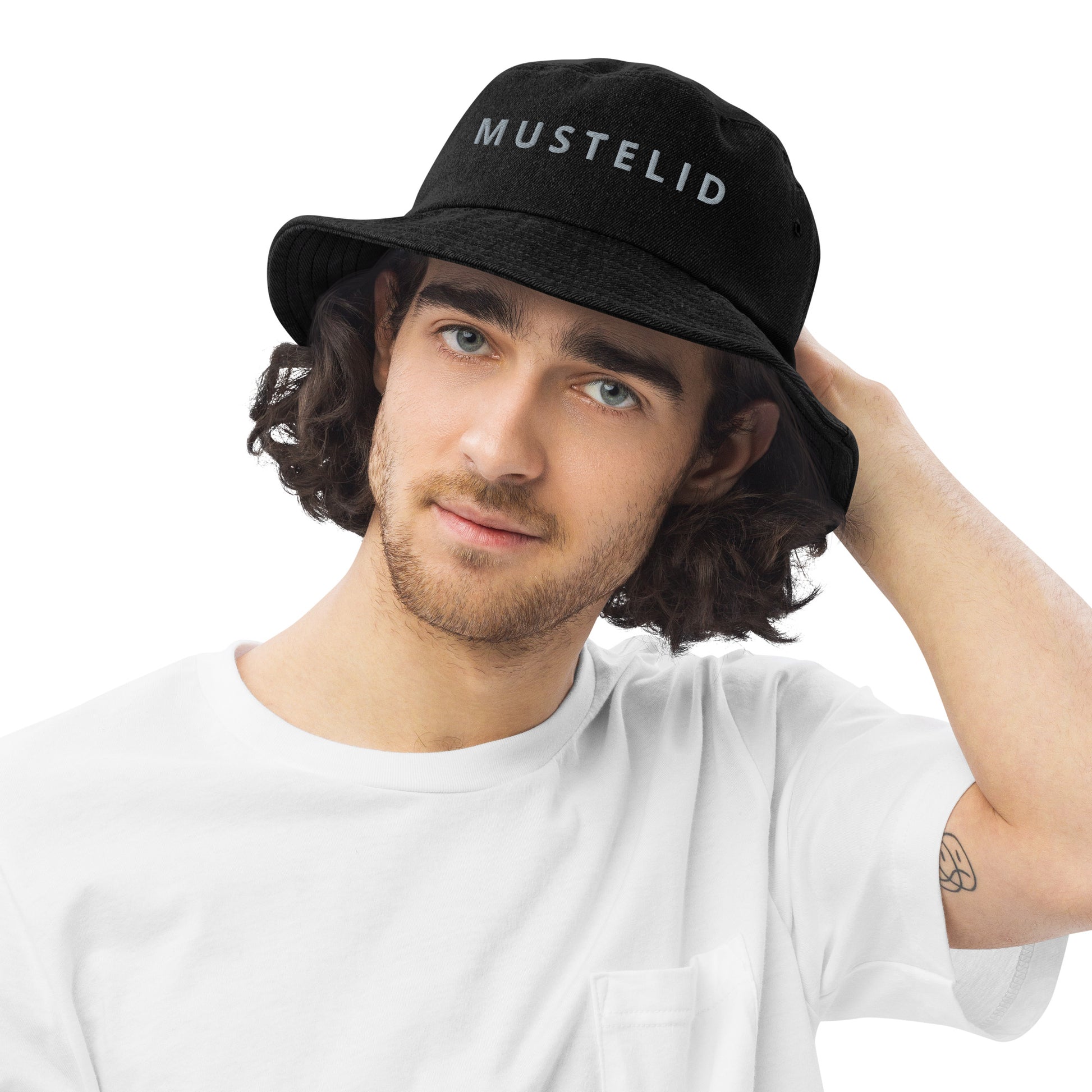 Mustelid Denim Bucket Hat