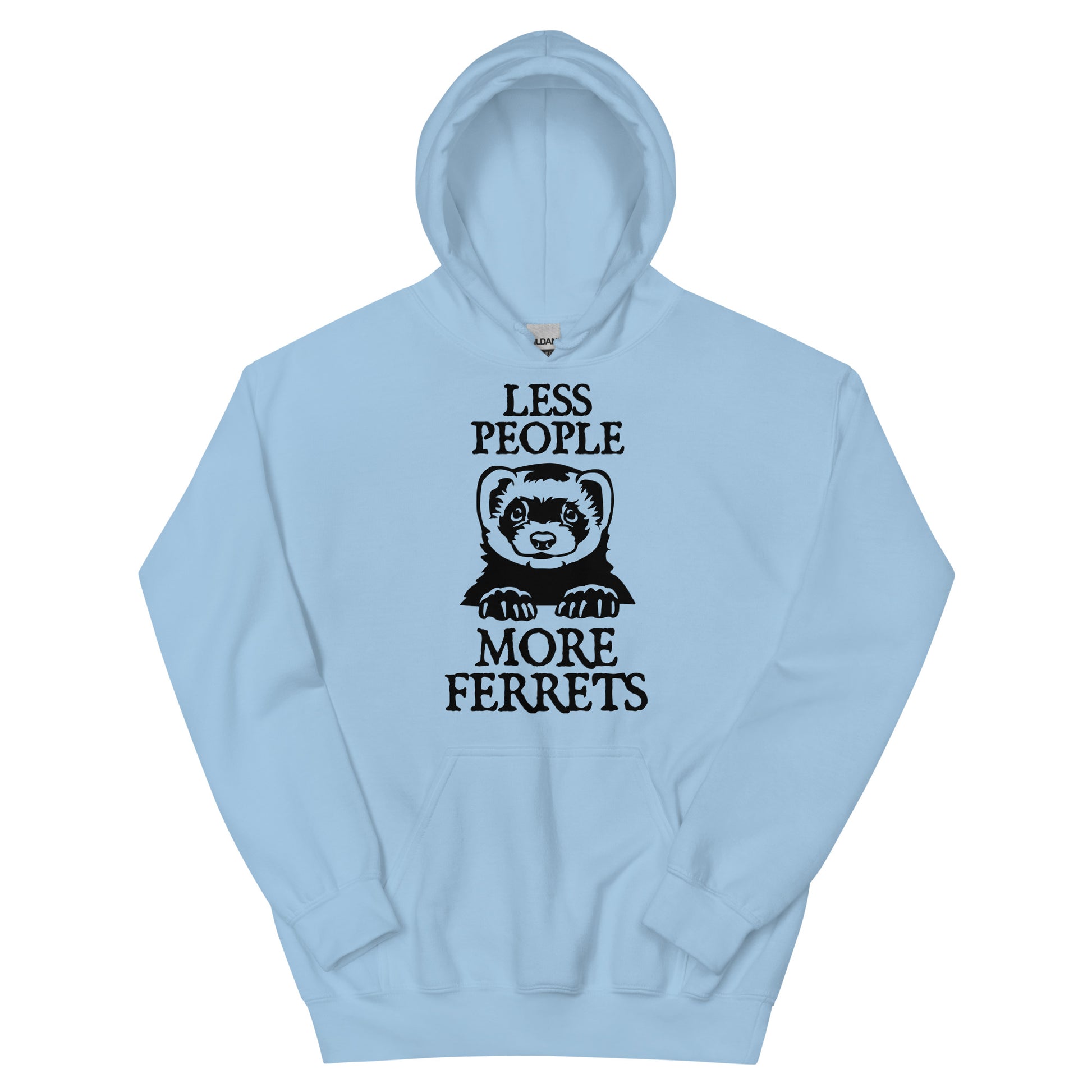 Less People More Ferrets Unisex Hoodie