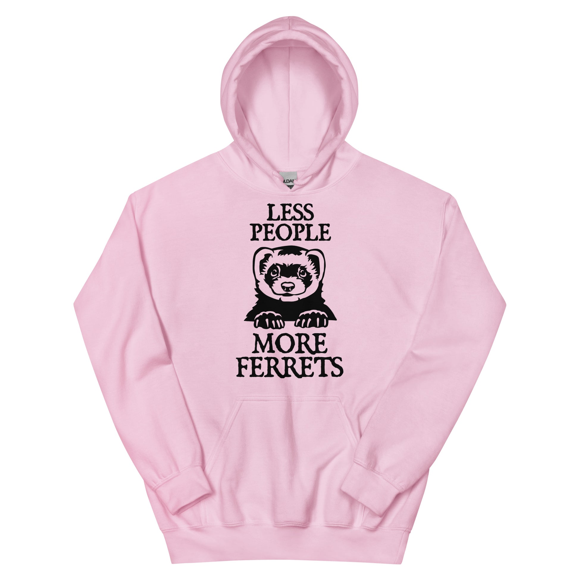 Less People More Ferrets Unisex Hoodie