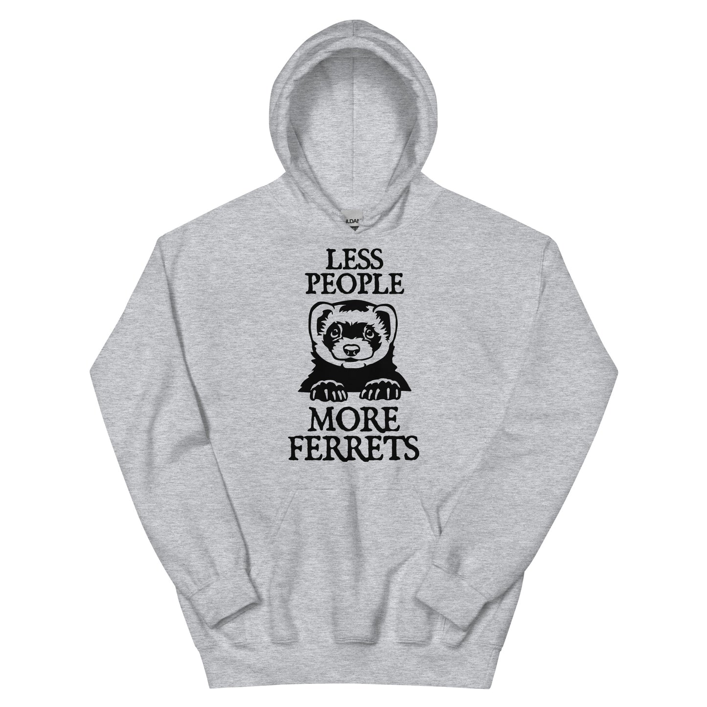 Less People More Ferrets Unisex Hoodie