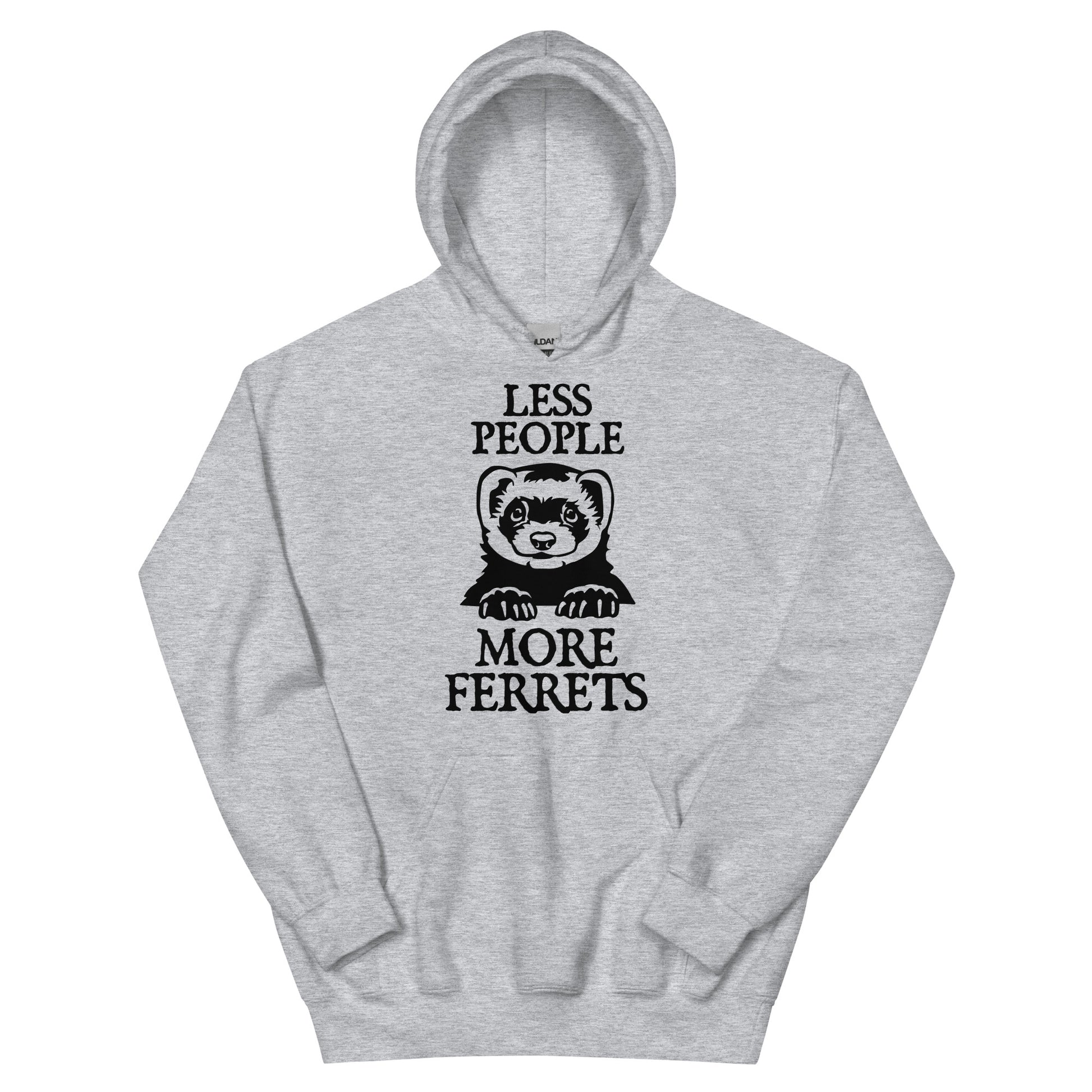 Less People More Ferrets Unisex Hoodie