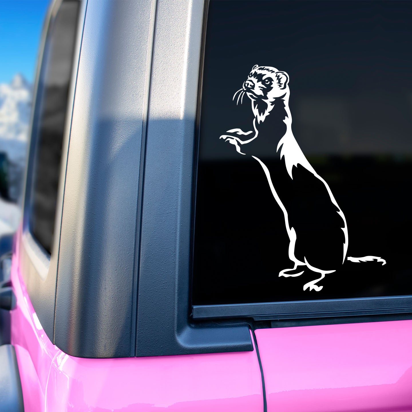 Ferret Standing Sticker