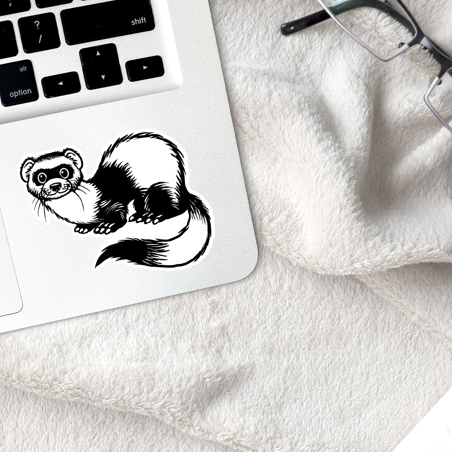 Cute Ferret Stickers