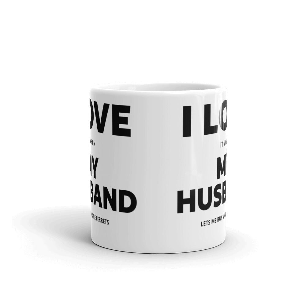 I Love My Husband Mug