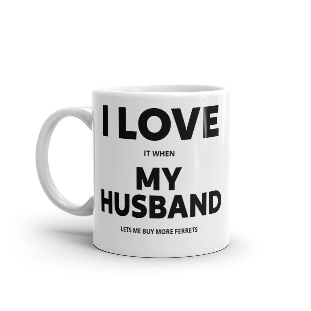 I Love My Husband Mug