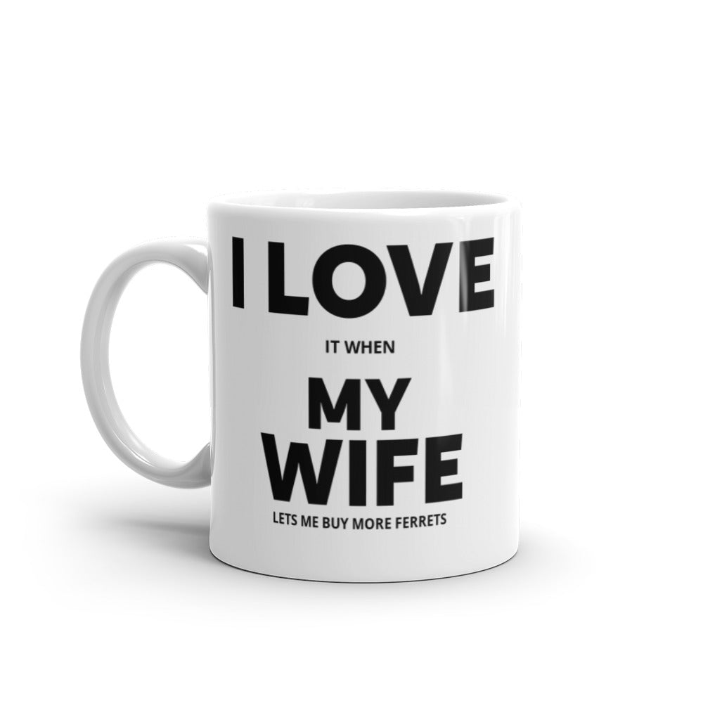 I Love My Wife Mug