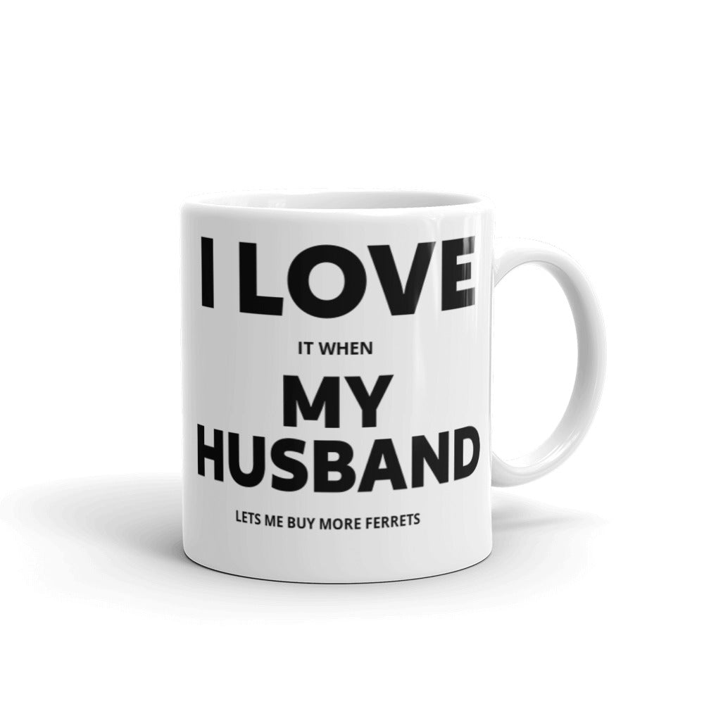I Love My Husband Mug