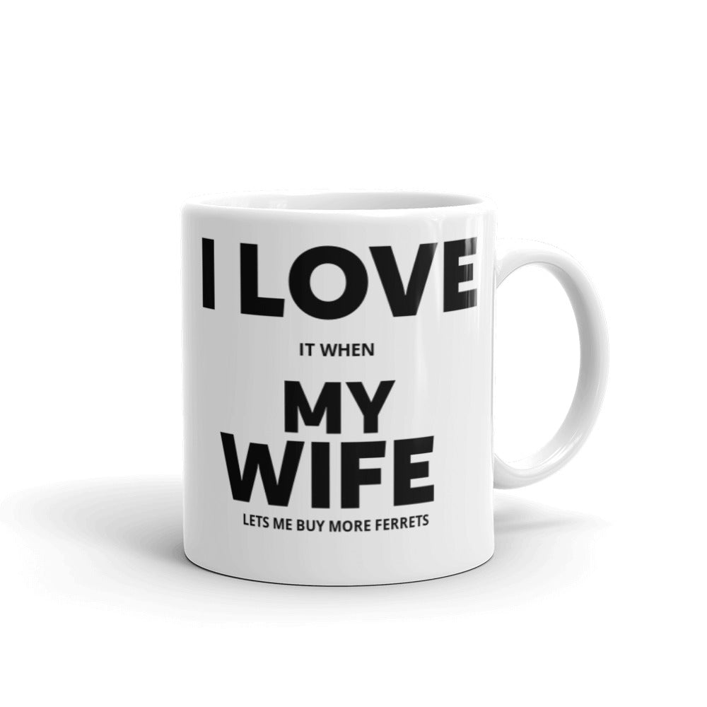 I Love My Wife Mug